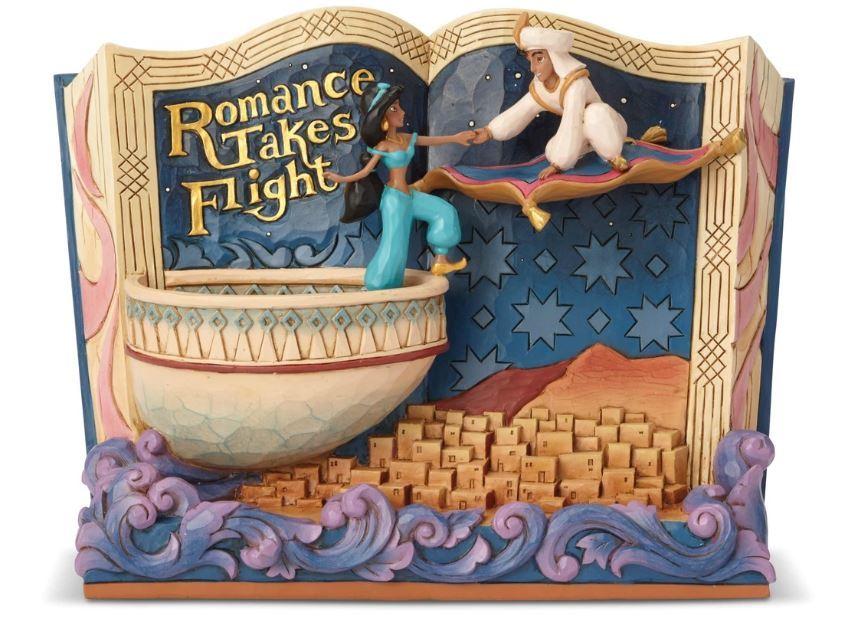 Jim Shore Disney Traditions - 6" Aladdin Storybook Figurine