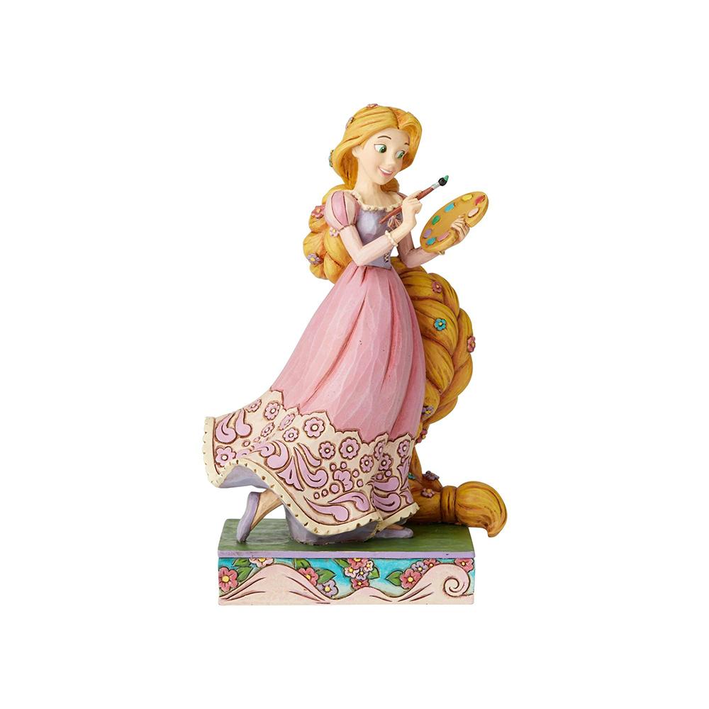 Jim Shore Disney Traditions - Rapunzel Princess Passion Adventurous Artist Figurine