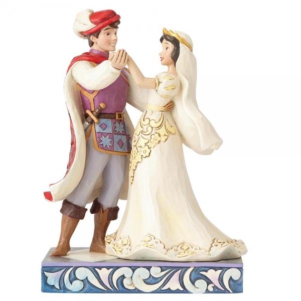 Jim Shore Disney Traditions - Snow White & Prince Wedding Figurine