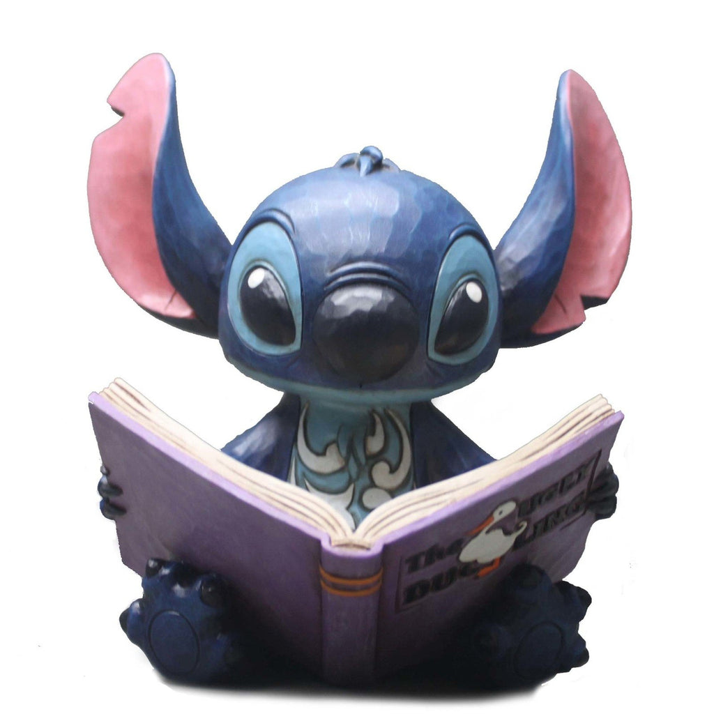 Jim Shore Disney Traditions - Stitch With Story Book Figurine
