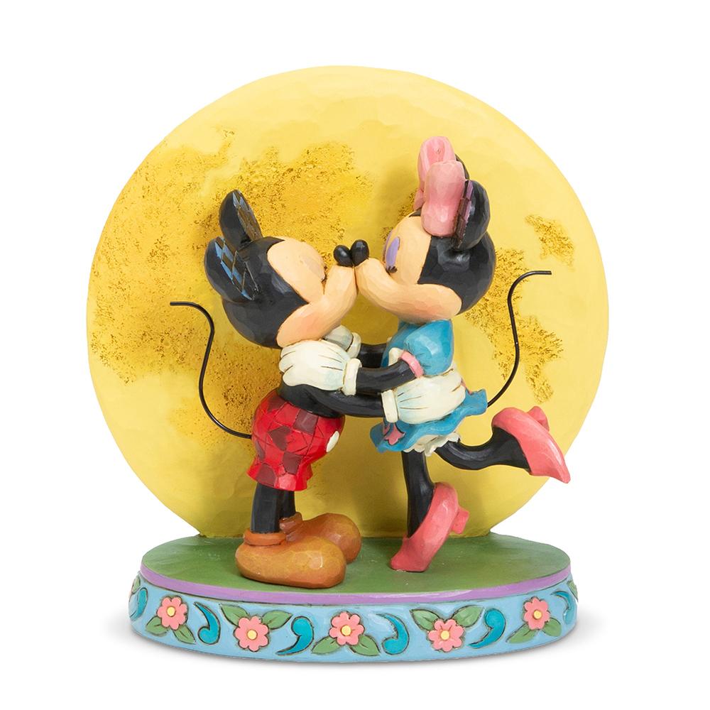 Jim Shore Disney Traditions - Mickey And Minnie Mouse In The Moonlight