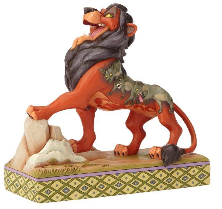 Jim Shore Disney Traditions - Scar Villain Preening Predator Figurine