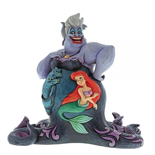 Jim Shore Disney Traditions - Ursula With Scene Deep Trouble Figurine
