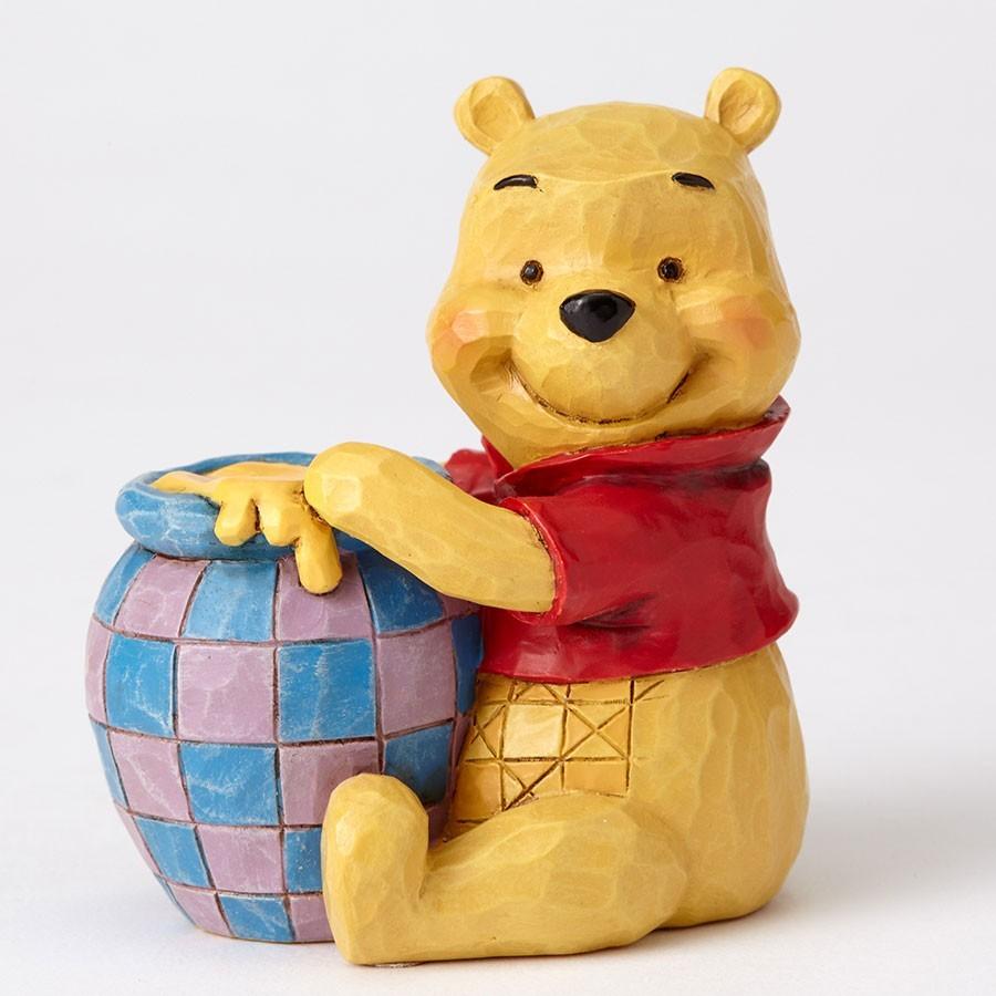 Jim Shore Disney Traditions - Winnie The Pooh With Honey Pot Mini Figurine