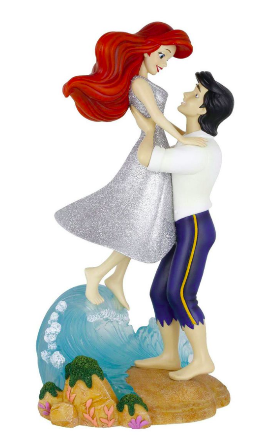 Disney Showcase The Little Mermaid Ariel and Eric 8 1/2-Inch Figurine