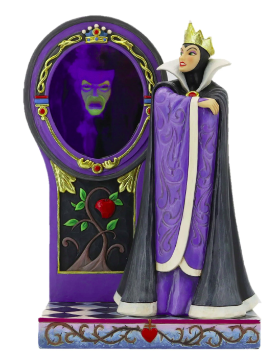 Jim Shore Disney Traditions Evil Queen Mirror Scene