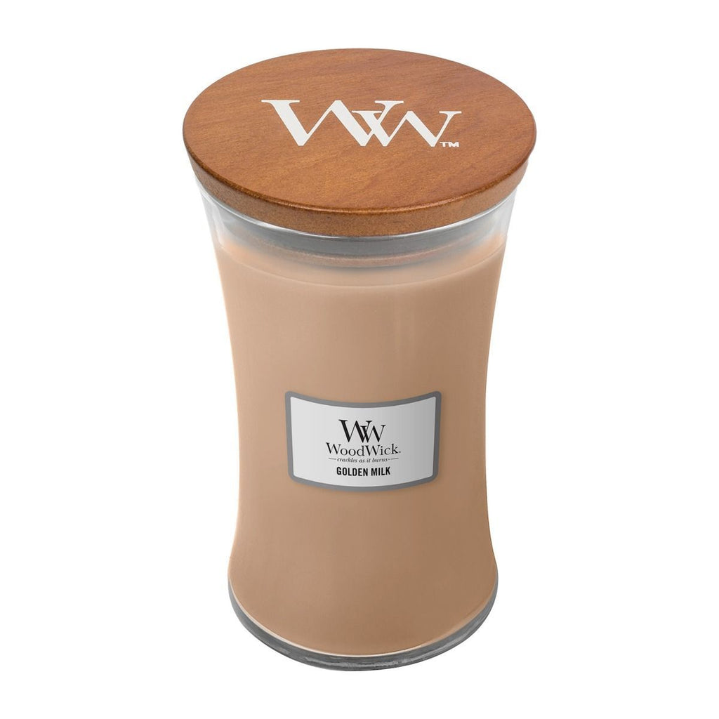 Woodwick  Candle - Golden Milk (Large/Medium/Mini)