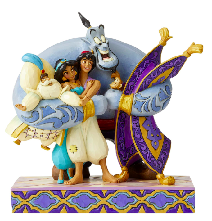 Jim Shore Disney Traditions - Aladdin - Group Hug!