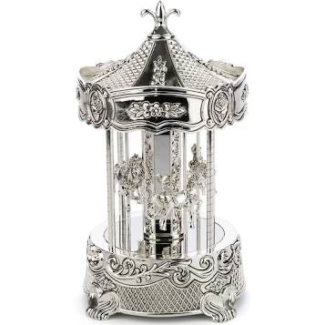 Whitehill Baby - Silverplated Musical Carousel
