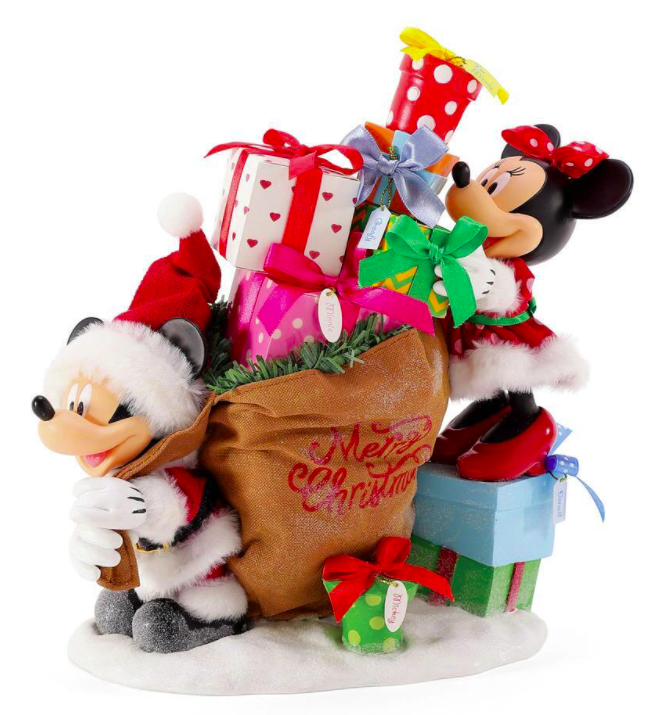 D56 Possible Dreams - Minnie/Mickey Christmas Eve