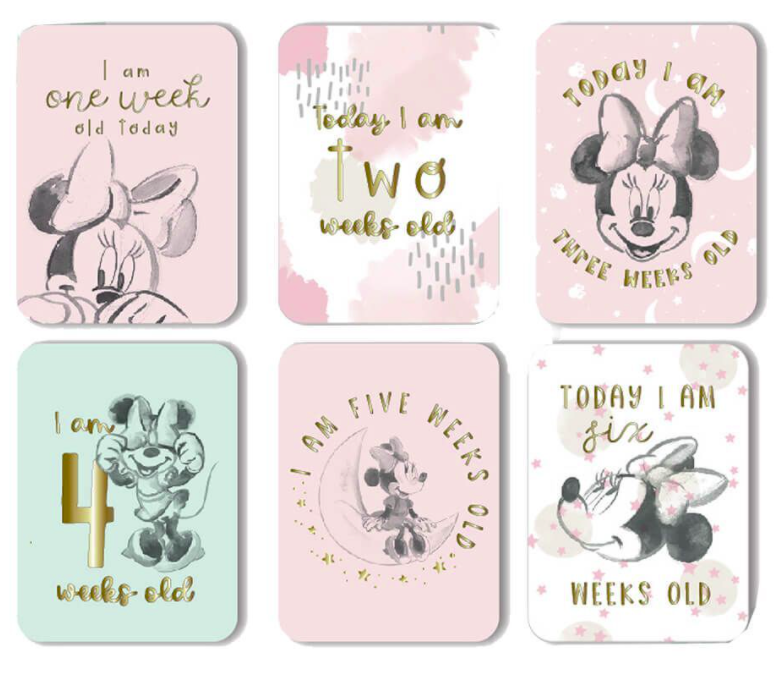 Minnie Mouse Milestone Cards