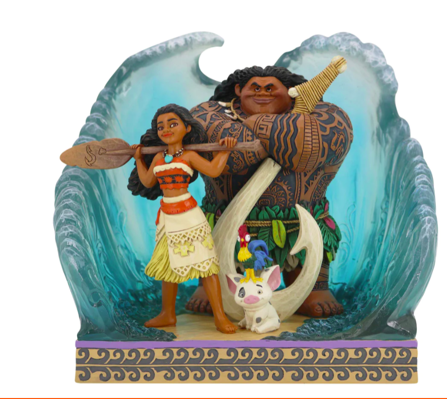 Jim Shore Disney Traditions Moana Carved By Heart