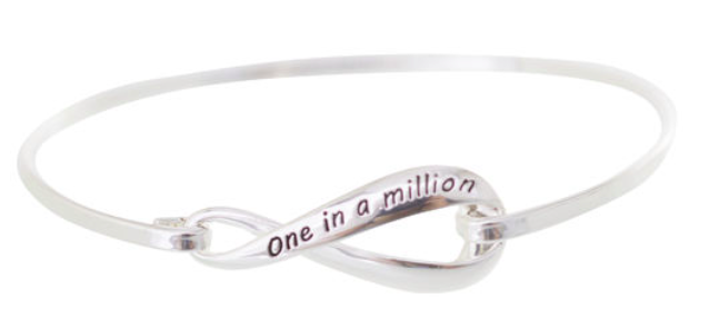 Equilibrium Infinity Sentiment Bangle - One In A Million