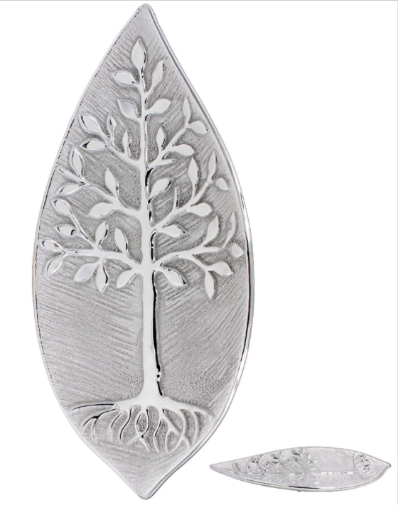Silver Tree Of Life Plate
