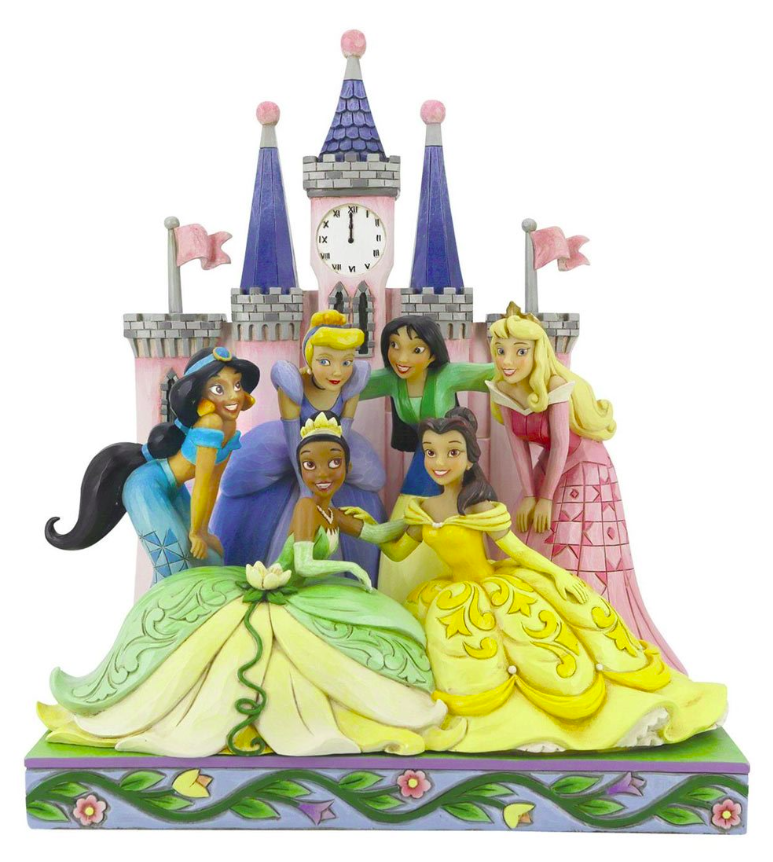 Jim Shore Disney Traditions Disney Princesses in Front of Castle