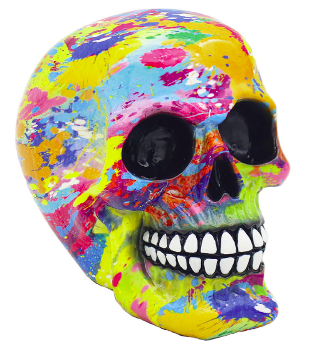 Splash Art - Skull