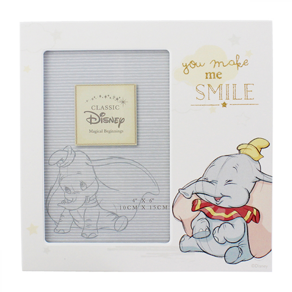 Dumbo: FRAME 4X6 'You make me smile'