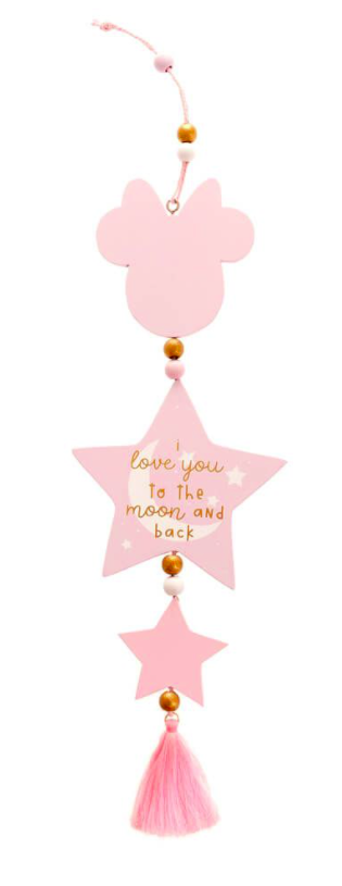 Minnie Mouse Hanging Ornament- Love You To The Moon And Back