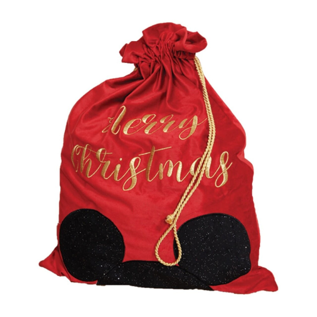 Mickey/ Minnie Merry Christmas Velvet Gift Sacks